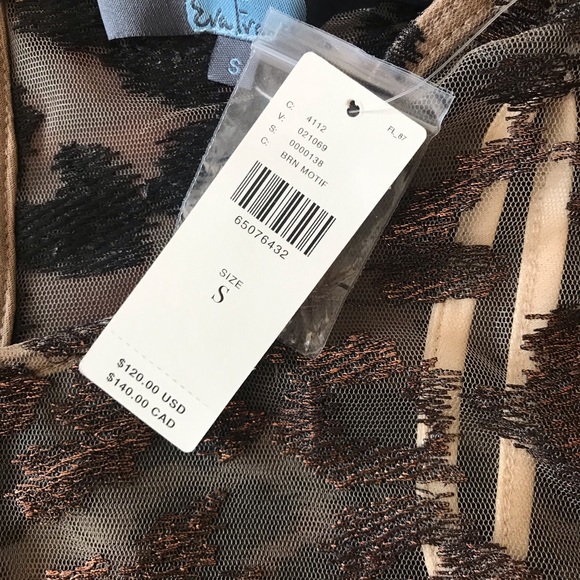 NWT Anthropologie Sheer Leopard Top - Picture 5 of 16